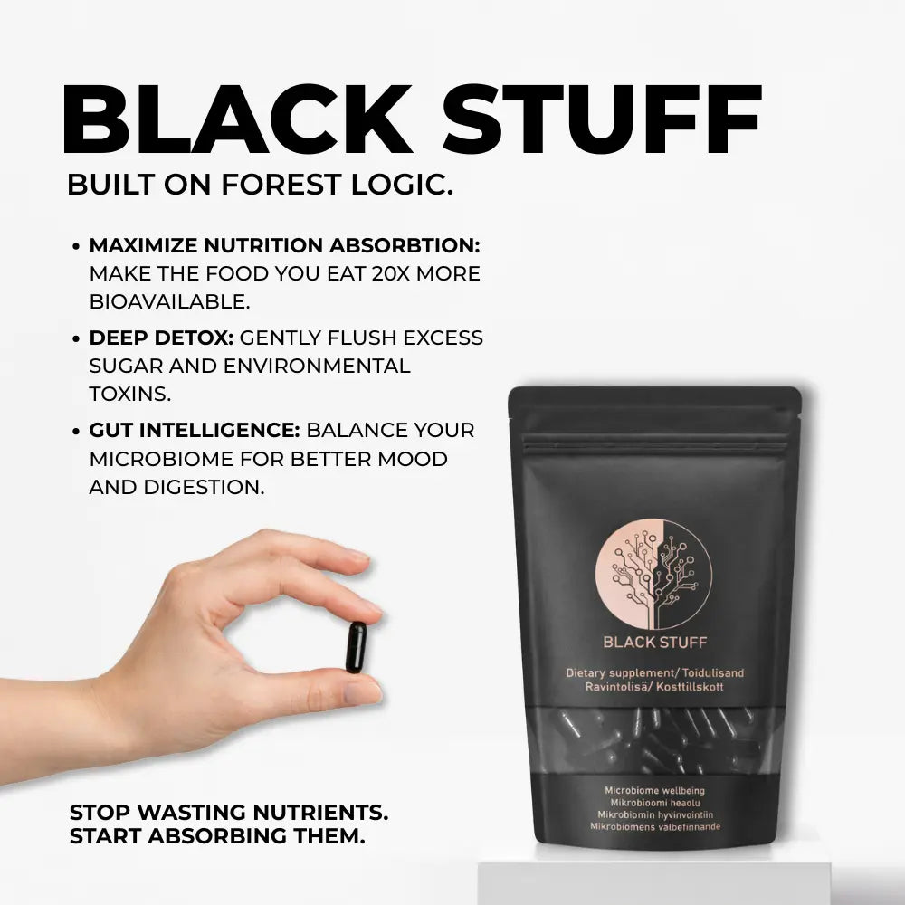 BLACK STUFF PULVERIS (2 MĒN. DEVA)