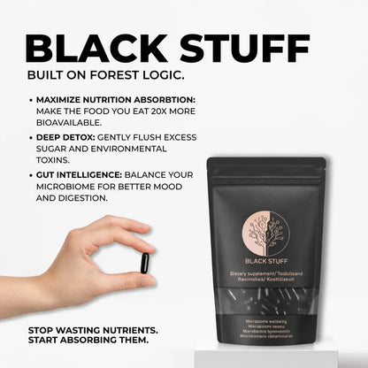 BLACK STUFF PULVERIS (2 MĒN. DEVA)